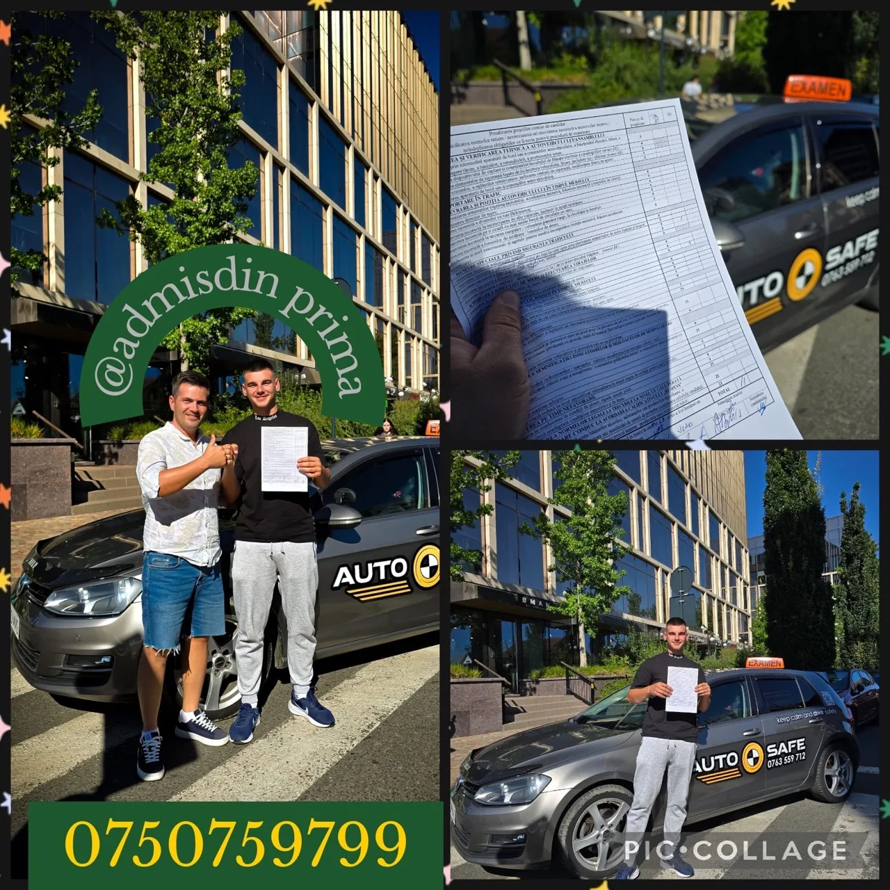 Rezultat al pregătirii auto cu Ștefan Rață în Iași, fotografia 1