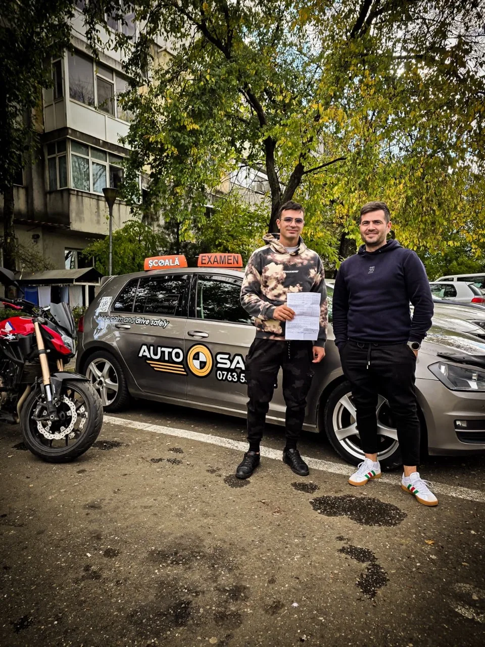 Rezultat al pregătirii auto cu Ștefan Rață în Iași, fotografia 4