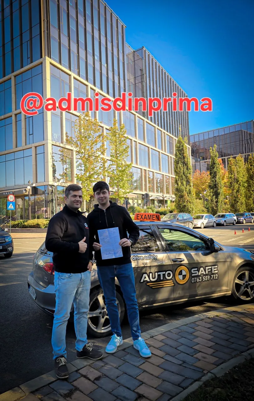 Rezultat al pregătirii auto cu Ștefan Rață în Iași, fotografia 5