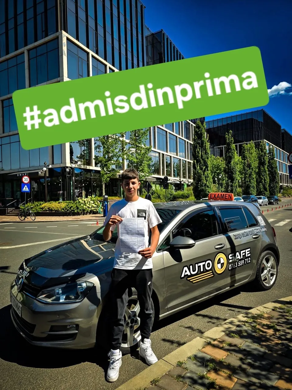 Rezultat al pregătirii auto cu Ștefan Rață în Iași, fotografia 5