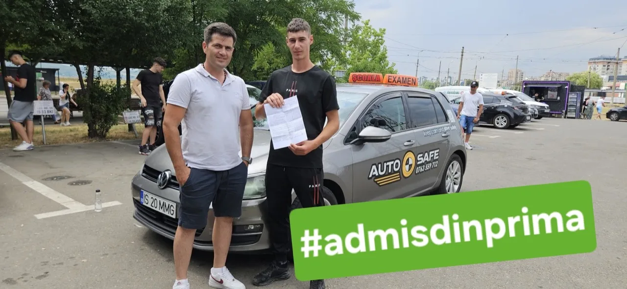 Rezultat al pregătirii auto cu Ștefan Rață în Iași, fotografia 18