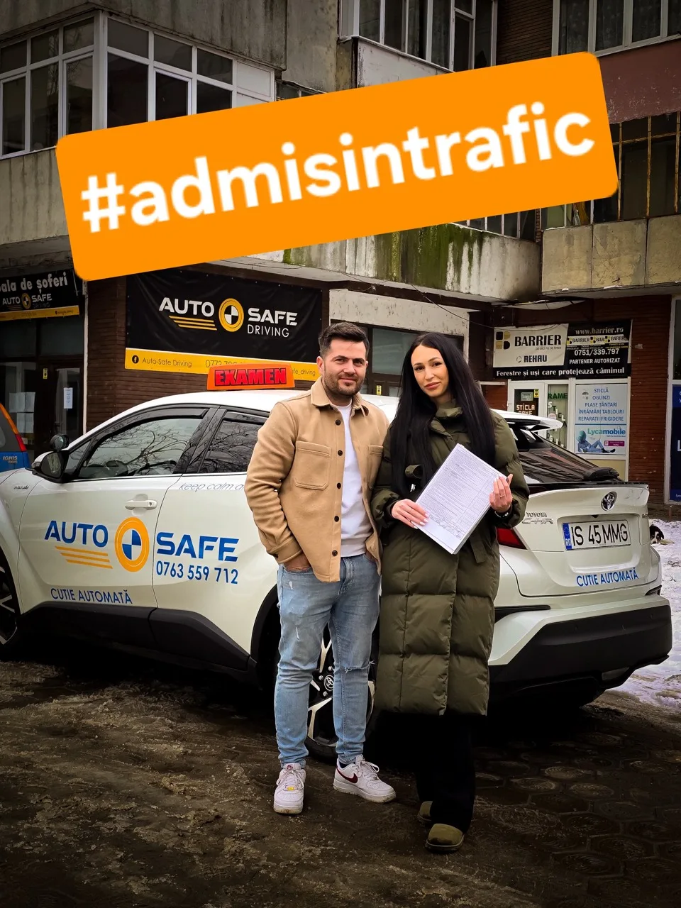 Rezultat al pregătirii auto cu Ștefan Rață în Iași, fotografia 6