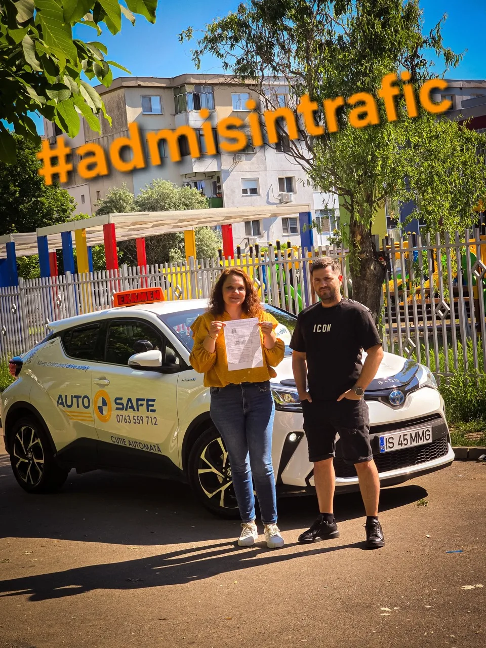 Rezultat al pregătirii auto cu Ștefan Rață în Iași, fotografia 41