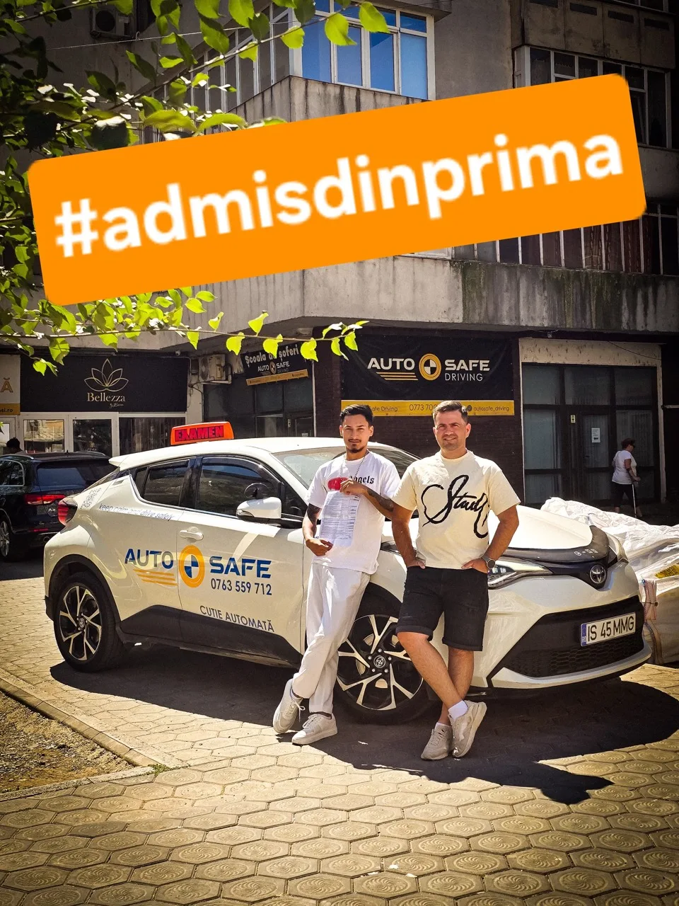 Rezultat al pregătirii auto cu Ștefan Rață în Iași, fotografia 2